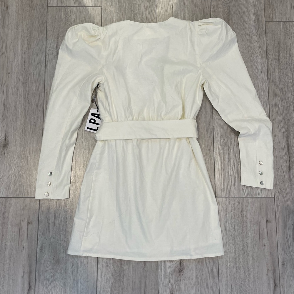 NWT LPA Revolve Linen Dress - Picture 7 of 16
